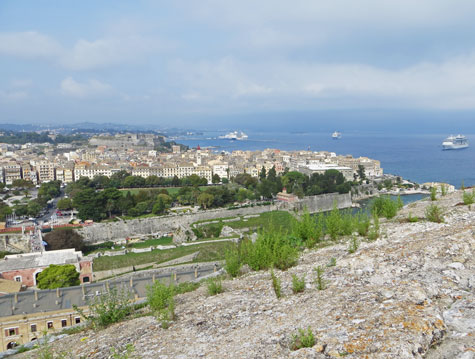 Corfu Cruise Port Location